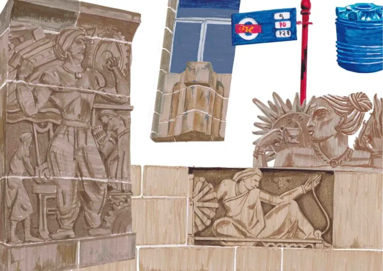 Rendering of New India Assurance. Source: Art Deco Mumbai