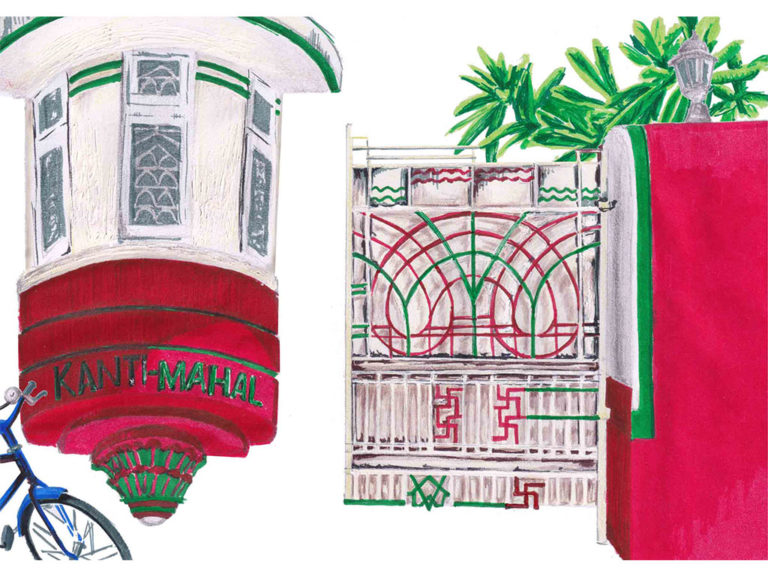 Rendering of Kanti Mahal. Source: Art Deco Mumbai