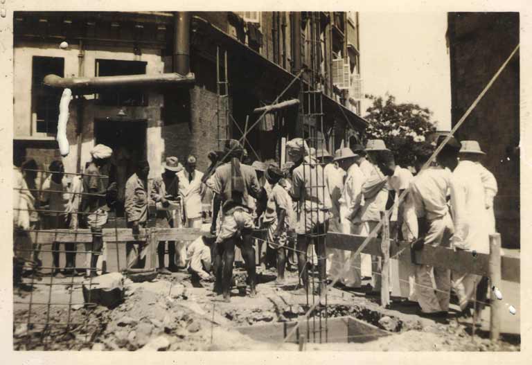 Construction in progress;
Source: Karfule Archives
